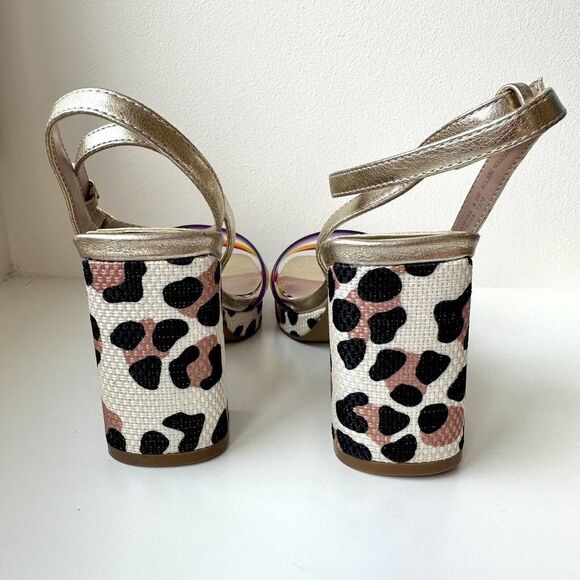 Betsey Johnson Multicolor Strappy Sandals - Picture 7 of 10